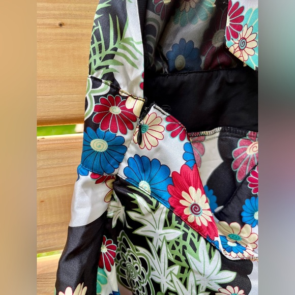 Floral Halter Top Blouse - Picture 5 of 10